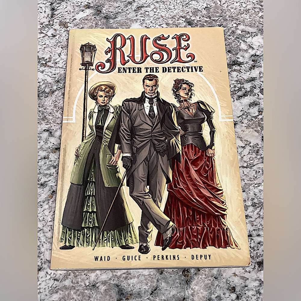 Ruse - Vol 1 - TPB - Enter The Detective - Crossgen - Waid - Guice - Perkins